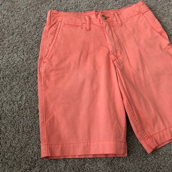 American Eagle Short Mens Size 28 Next Level Flex Coral Chino - Picture 3 of 11